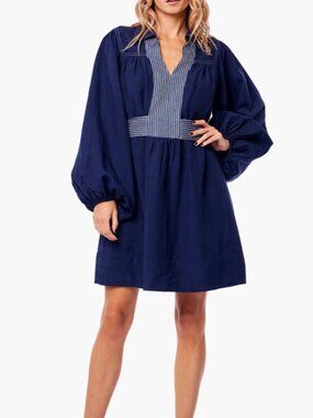 Martina Long Sleeve Minidress XS